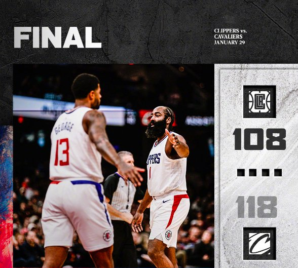 九游娱乐app下载-快船队再次战胜骑士队,继续连胜